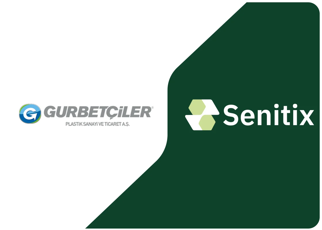 Gurbetçiler logo beside the Senitix logo